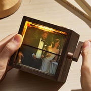 Custom Flip Book Frame Animation Machine Mechanical Hand Motion Photo Album Black Walnut Handicrafts Creative gift