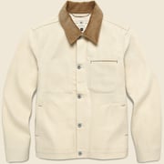 Supply Jacket - Cord Collar Ecru