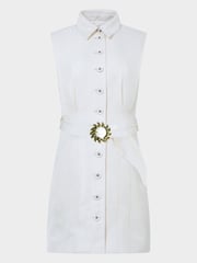 Nya Short Dress in Cream