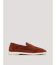 Rust Italian Suede Loafer