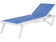 Pantha Outdoor Sun Lounger - Blue