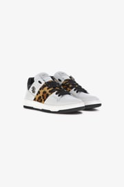 Sneakers with Monogram Mirror Snake and Leopard print