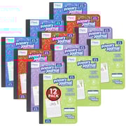 Mead® Primary Journal, Half Page Ruled, Grades K-2, 7 1/2" x 9 3/4", 100 Sheets, 12 Pack