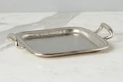 Vintage Metal Hotel Tray, Medium