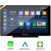 CARPURIDE W901 Plus Portable Wireless Car Stereo, Support Install Apps