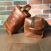 Custom Leather Dopp