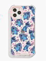 Disney Stitch Love Heart Shock iPhone Case