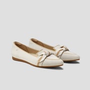 Pointed-Toe Bow Loafers (Michelle 2.0)