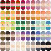 Bamboo Cotton Sport Yarn: 4 Skein Packs