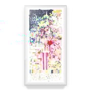 Pixelated Embellished Print