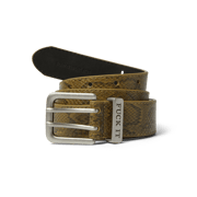 Fuck It Snakeskin Belt