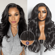 Luvme All-Day Comfort Wig Glueless 7x6 Closure HD Lace Loose Body Wave Long Wig Pre-Cut Lace