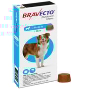 Bravecto Chew for Dogs, 44-88 lbs, (Blue Box), 1 Chew (12-wks supply)