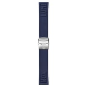 Cut-to-Fit Rubber Strap, 24 mm, Navy
