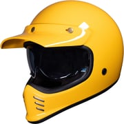 Black Royale II Retro ECE R22.06 Motorcycle Helmet