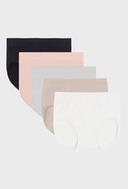 5Pk Seamless Brief - Basic Multi