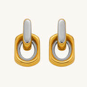 Mixed Metal Bella Earrings