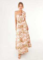 Caroline Gown Baby's Breath Jacquard