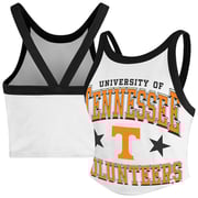 Tennessee Volunteers '47 Women's Energize Sporty Cropped Racerback Tank Top - White