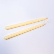 Pure Beeswax Taper Candles - Set of 2