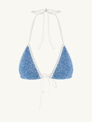 Lio Bikini Top - Sapphire Sequin