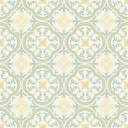 IVC Soho Blue and Gold Residential Vinyl Sheet, Sold by 13.2 ft. Wide x Custom Length