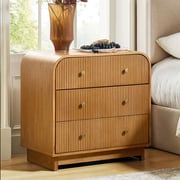 Albert Yanick 27" Tall 3-Drawer Nightstand