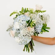 Coastal Vibes Blue Flower Bouquet