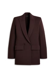 CREPE KNIT TAILORED JACKET
