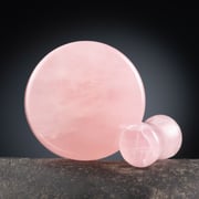 Rose Quartz Plugs