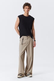 Uno Loose Suit Trousers
