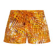 Women Terry Shorts Palm Leaves