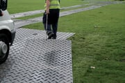 Ergonomic Handi-Hook for Ground Protection Mats -  AMHH