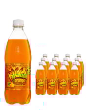 Bigga Orange Flavoured Soft Drink Multipack, 12 x 600 ml