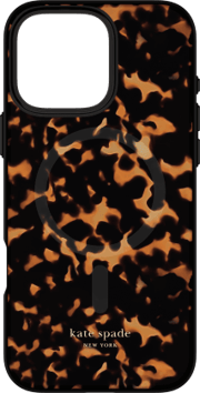 Kate Spade Apple iPhone 16 Pro Protective Hardshell from Xfinity Mobile in Tortoise