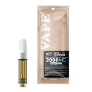 THCP Vape Cart - 2000mg - Strawberry Amnesia - Sativa - 2ml - Fresh