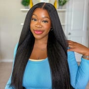ISEE HAIR 10A Grade Yaki Straight Bundles 100% Human Virgin Hair unprocessed