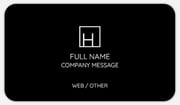 Rounded Corner Business Cards
