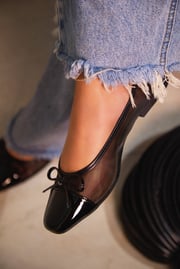 Office Boss Flats - Black