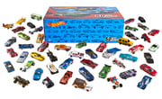 Hot Wheels 1:64 Scale Toy Cars & Trucks, 50-Pack