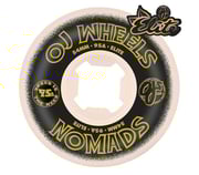 OJs Elite White Nomads 95A Wheels 54mm