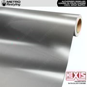 Hexis Satin Silver Super Chrome Vinyl Wrap | HX30SCH01S