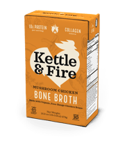 Mushroom Chicken Bone Broth - 16.9 oz