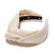 VANILLA CRÈME MARLENE SEQUIN HEADBAND