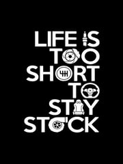 Life is Too Short to Stay Stock by Nina Swastika