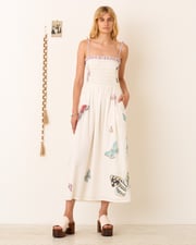 Kaia Butterfly Garden Dress