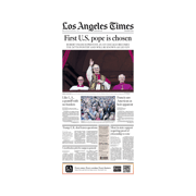 First U.S Pope is Chosen 5/9/25 paper