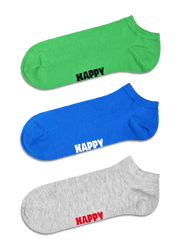 3-Pack Solid Low Socks