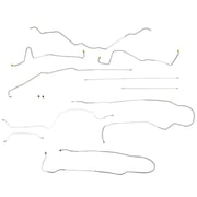 1994-97 Ford F250 F350 2wd & 4wd All Cabs & Bed Lengths Complete Brake Line Kit, Stainless