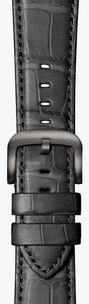 Black Alligator Strap for Apple Watch®